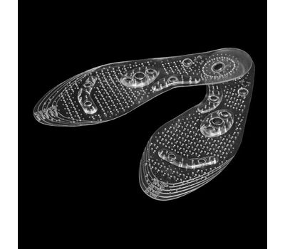 Массажные силиконовые стельки с магнитами размер 36-40, изображение 2