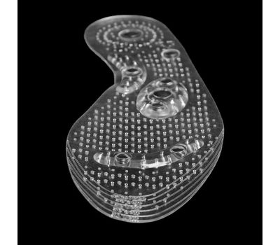 Массажные силиконовые стельки с магнитами размер 36-40, изображение 3