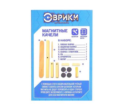 Набор для опытов «Магнитные качели» – захватывающий путь в мир науки, изображение 2 Набор для опытов «Магнитные качели» – захватывающий путь в мир науки, изображение 2