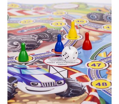 Настольная обучающая игра-ходилка — весело учим счёт и развиваем внимание с семьей Барбоскины, изображение 8