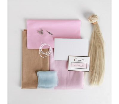 Набор для шитья интерьерной куклы "Тэсса" – создайте уникальную куклу своими руками!, изображение 3