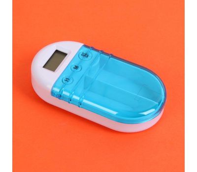 Таблетница с таймером 2 секции: заботливый помощник в приеме лекарств., изображение 3 Таблетница с таймером 2 секции: заботливый помощник в приеме лекарств., изображение 3