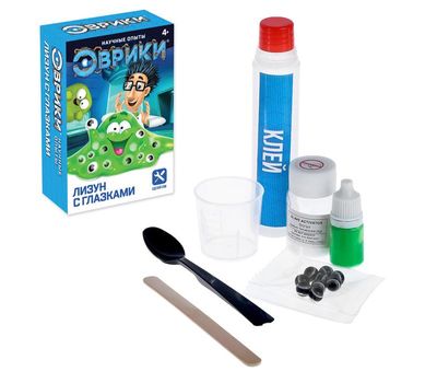 Набор "Лизуны с глазами" – создайте веселых лизунов и развивайте творчество ребенка, изображение 2 Набор "Лизуны с глазами" – создайте веселых лизунов и развивайте творчество ребенка, изображение 2