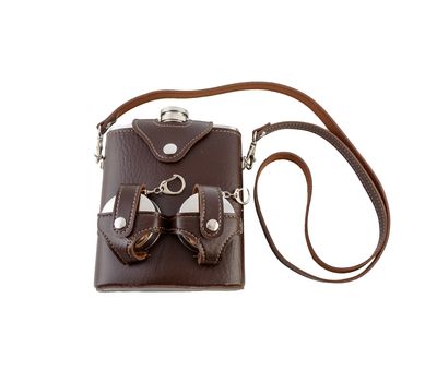 Фляга в чехле со стаканами – стильный и практичный подарок для мужчины!, изображение 2 Фляга в чехле со стаканами – стильный и практичный подарок для мужчины!, изображение 2