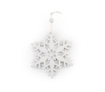 Комплект снежинок из дерева: натуральная красота вашей новогодней елки!, изображение 2