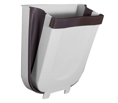 Складное мусорное ведро из пластика и силикона, изображение 2